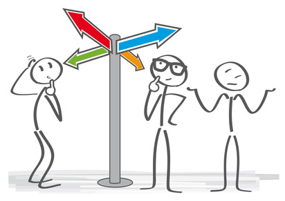 Sich orientieren und das Gesuchte trotzdem finden und