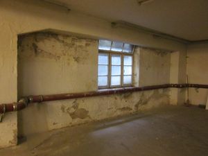 Durchfeuchteter Keller in einem Münchner Altbau